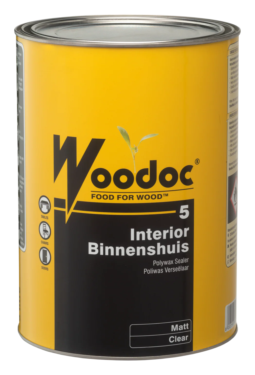 Woodoc 5 Matt Interior Wood Finish - Image 8